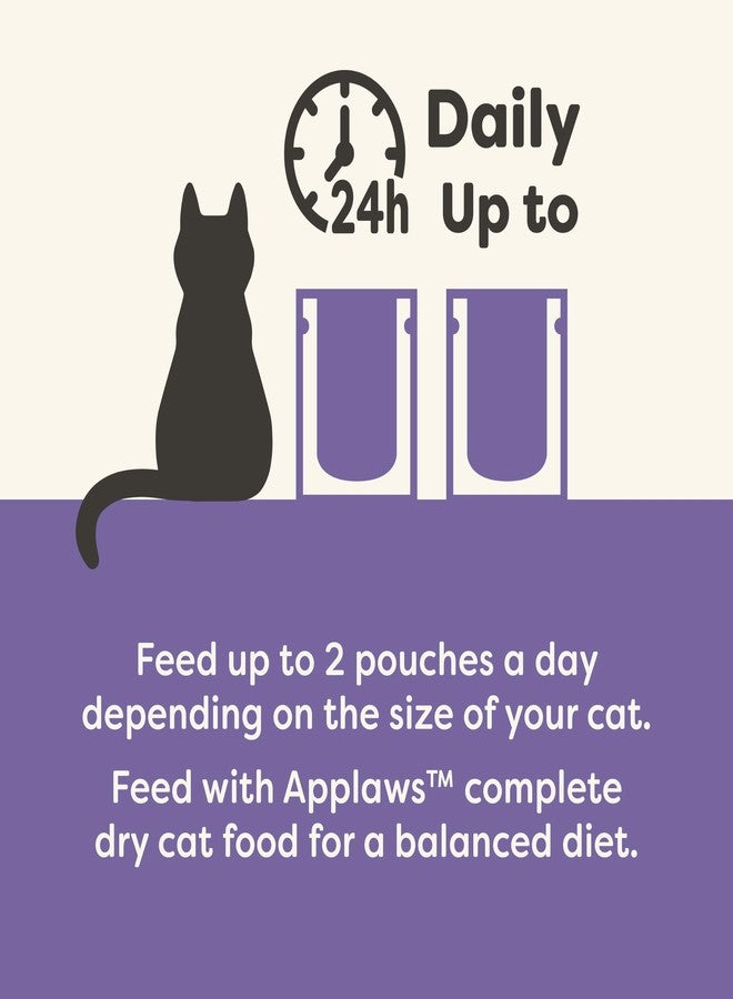 Applaws Natural Wet Cat Food in Broth, Limited and Natural Ingredients, High Protein with No Artificial Additives, Fish Variety Selection in Broth (12 x 2.47oz Pouches) - Image 5